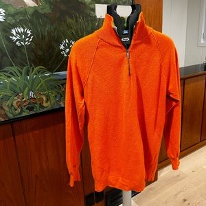 Ermenegildo Zegna Sport - Luxury Warm Pure Wool Sweater - Size L - Orange